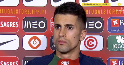 Stunned Man City loanee Joao Cancelo discovers he has new Bayern Munich boss in post-match interview