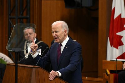 Joe Biden threw shade at the Toronto Maple Leafs during Canadian Parliament address