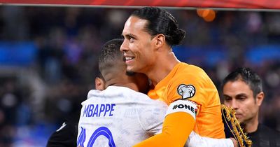 Kylian Mbappe gives Virgil van Dijk night to forget as seven Liverpool stars earn minutes
