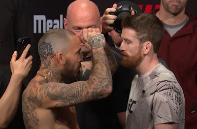 UFC on ESPN 43 faceoff video: Marlon Vera and Cory Sandhagen bring the intensity