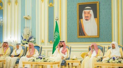 Saudi Crown Prince Receives Well-Wishers on Occasion of Ramadan