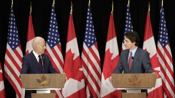 Biden, Trudeau Pledge to Strengthen Air Defenses, Unite against Russia, China
