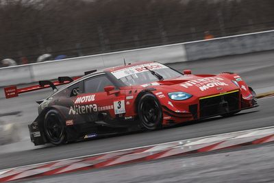 Nissan leads rain-soaked opening day of Fuji SUPER GT test
