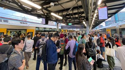 Sydney trains again cancelled, delayed after 'urgent signal repairs' at Homebush cause commuter chaos