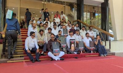 Maharashtra: MVA MLAs stage protest against Rahul Gandhi's disqualification from Lok Sabha