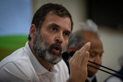 India's Rahul Gandhi accuses PM Modi of favoring Adani Group
