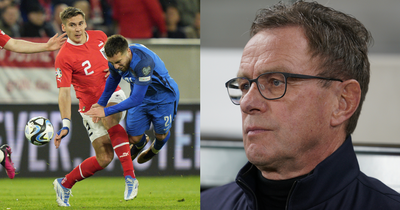 Ralf Rangnick issues injury update after Leeds United's Max Wober limps off for Austria