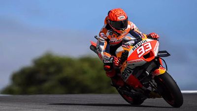 Portuguese Grand Prix: Honda's Marc Marquez storms to pole in season opener