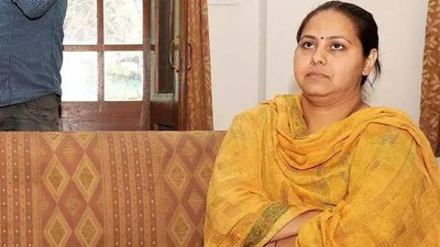 Lalu Prasad's MP daughter Misa Bharti questioned by ED in railways land-for-jobs money laundering case