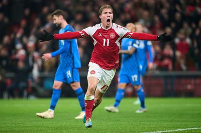 Denmark hat-trick hero Rasmus Hojlund impresses Arsenal: report