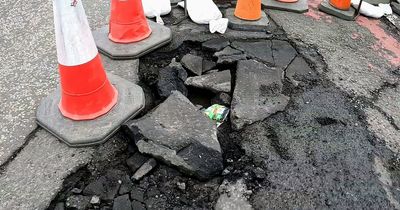Edinburgh driver slams inaction over dangerous pothole at busy junction