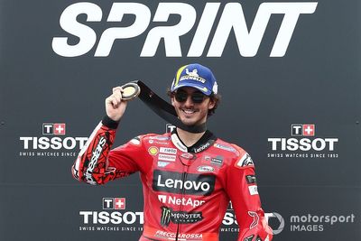 MotoGP Portuguese GP: Bagnaia wins first-ever sprint race
