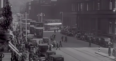 Mesmerising footage shows Edinburgh city centre life in 1930s