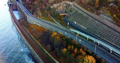 The story of the old road in the middle of one of Wales busiest dual carriageways