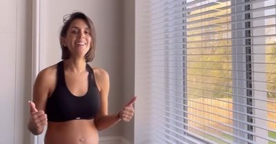 BBC Strictly's Janette Manrara bares baby bump as she tells fans she's 'not getting angry with herself'