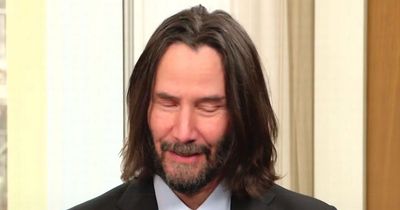 Keanu Reeves rolls eyes at Good Morning Britain star during an awkward interview