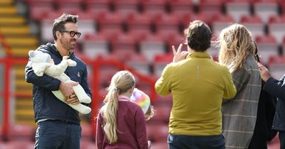 Ryan Reynolds just turned up in Wales with his Hollywood wife and whole family