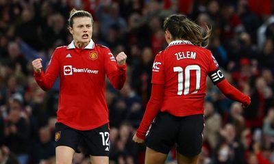 García and Ladd fire Manchester United to top of WSL with win over West Ham