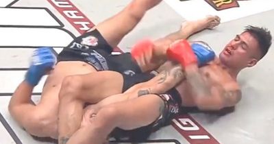 MMA fighter horrifyingly tapped out twice in fight after referee blunder