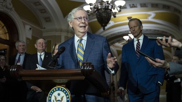 McConnell completes physical therapy, will work from home for next week