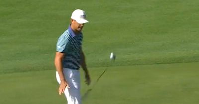 Golf fans hail Billy Horschel's "wizardry" after incredible party trick with the putter