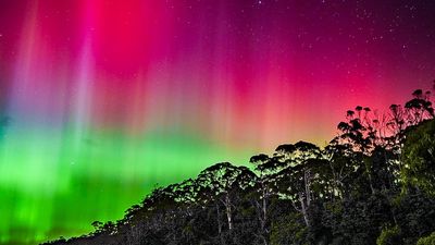 Cycle of vibrant Aurora Australis displays in Tasmania may not have been a one off