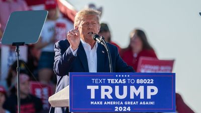 Trump suggests DA "dropped" Stormy Daniels case after Waco rally