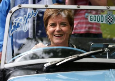 Nicola Sturgeon reveals she's in ‘early stages’ of learning how to drive