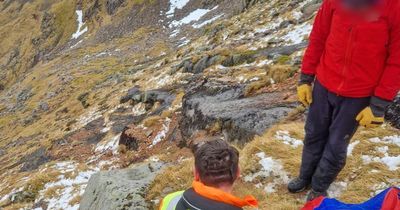 Hillwalker rushed to hospital by helicopter after suffering 'serious injuries' on Scots mountain