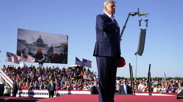 Trump, Facing Potential Indictment, Holds Defiant Waco Rally