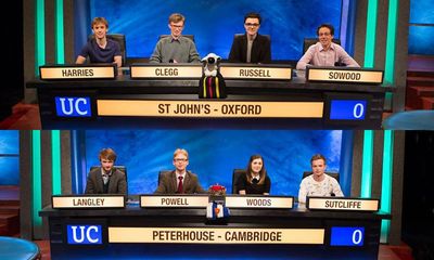 BBC rejects charge of elitist Oxbridge bias in University Challenge