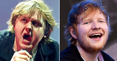 Ed Sheeran shares unrecognisable footage of young Lewis Capaldi as he covers star's song