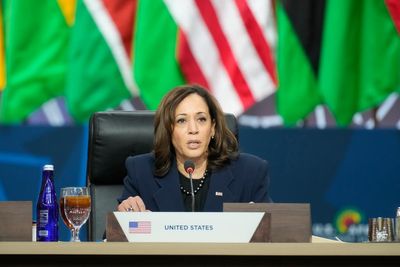In Ghana, Kamala Harris 'excited about the future of Africa'