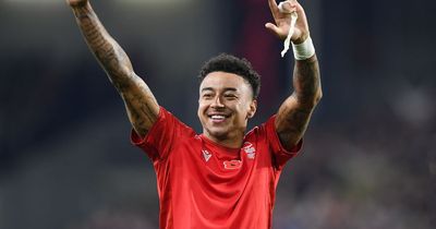 Jesse Lingard delivers perfect two-word Nottingham Forest message