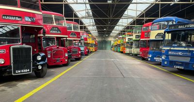 We visited Bridgeton bus garage in Glasgow and were transported back in time