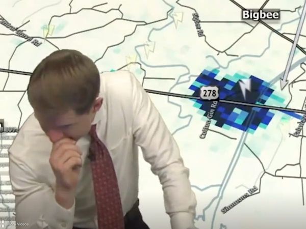 Residents of tiny town hit by tornado reveal how TV meteorologist seen praying on-air saved them