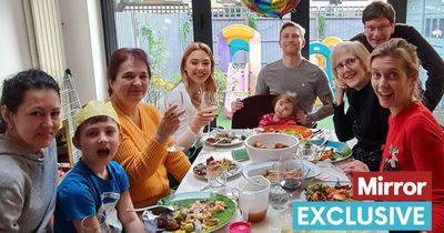 Ukrainian refugees who fled to UK shocked to learn 'amazing' hosts are famous couple