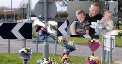 'Fly high' Floral tributes left in County Durham for dad-of-two who died following motorbike crash