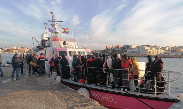 Italian authorities detain Banksy-funded migrant rescue boat