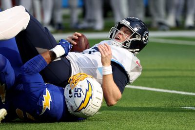 Titans’ Ryan Tannehill among most sacked QBs since 2020