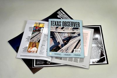 Texas Observer, legendary crusading liberal magazine, is closing and laying off its staff