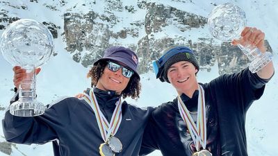 Australia's Josie Baff wins final women's snowboard cross World Cup event, Valentino Guseli wins overall men's park and pipe title