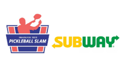 Subway Signs as Presenting Sponsor of Pickleball Slam
