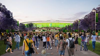 Australian Olympic Committee boss says the Gabba only needs 'a coat of paint' to host Games as costs mount
