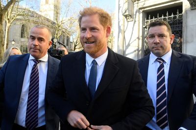 Duke of Sussex arrives in UK for High Court fight on ‘information misuse’