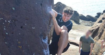 Brit backpacker on 'trip of a lifetime' breaks back and shatters heels after plunging 16ft while climbing