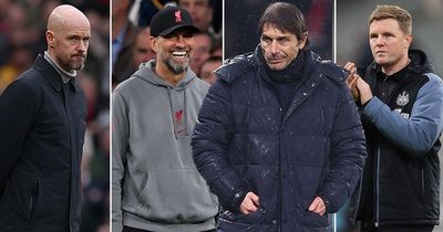 Tottenham, Man Utd, Newcastle and Liverpool's top four run-in after Antonio Conte sacked
