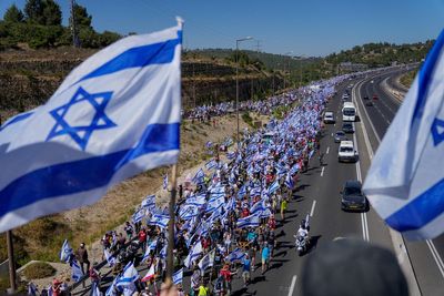 Why are there protests in Israel?