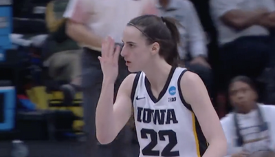 Caitlin Clark seemingly telling Hailey Van Lith ‘you can’t see me’ after 41-point triple-double was so cold