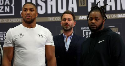 Anthony Joshua fight: Date, time, undercard and TV for Jermaine Franklin bout